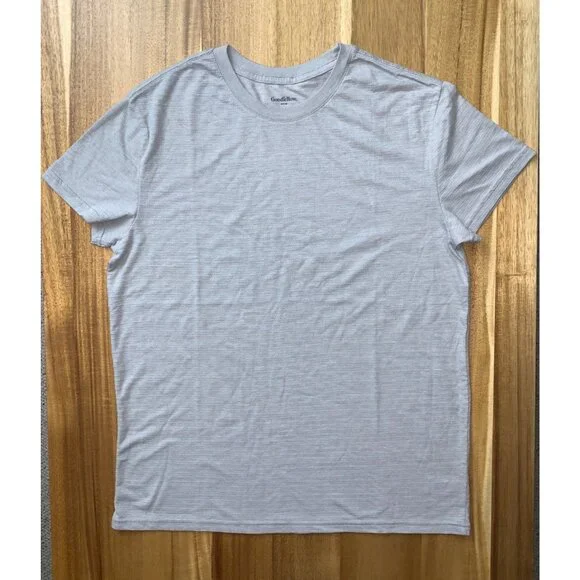 Goodfellow & Co Mens Gray Crewneck Short Sleeve Casual T-Shirt Size Large - Picture 6 of 10